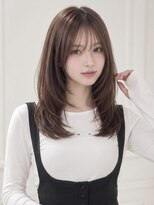 ユーフォリア エヌ 池袋サンシャイン通り店(Euphoria +n)&nbsp;ショコラブラウン盛れる顔周りレイヤーカット10代20代人気池袋