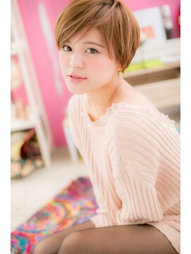 ミック ヘアアンドビューティー 大山店(miq  Hair&Beauty) キュート★なハンサムショート