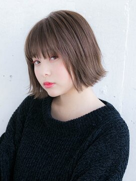 ルティア(Lutia) Lutia★切りっぱなしボブアンニュイ透明感カラー