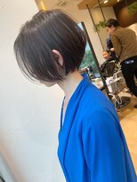 アヴァロン(AVALON) 横顔美人☆前髪長めショートボブ