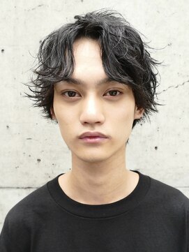 フィフス(fifth) センターパートツイストスパイラルパーマツイストパーマ