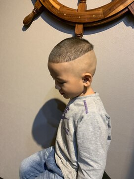 バーバー スタジオ ラフテル(Barber Studio RAFTEL) 店長！いつもの！で通じるカット、キッズカット