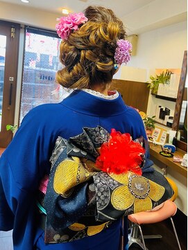ヘアーサプリ(hair sapli) 和装アップ