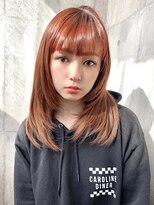 リンクス トウキョウ(LINKS TOKYO)&nbsp;顔周り　レイヤー　ハッシュカット　ミディアムレイヤー