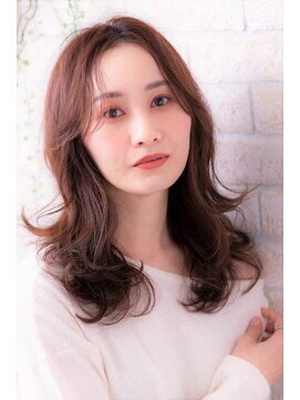 ソア 武蔵小杉(SOAR) 毛先パーマネオウルフ小顔外ハネボブアッシュブラウン