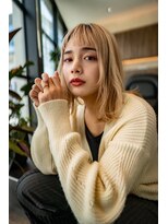 オースティン 門前仲町(AUSTIN)&nbsp;AUSTIN☆外ハネボブアッシュブラウンネオウルフツイストパーマ