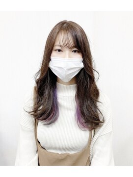 サンセット(sunset) デザインカラー、カット、カールスタイル