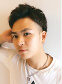 爽やかショート×ツーブロック