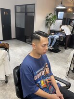 ボルド(MEN'S HAIR SALON BORDO)&nbsp;ハードパートスキンフェード