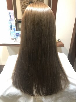 ジョトモヨ(JotoMoyo)の写真/しっかりまとまり、ダメージレスも叶うJotoMoyoの縮毛矯正★矯正は傷むから…と諦めていた方にもおすすめ！