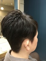 ヘアサロンアンドヘアメイクディー(hair salon hair make D)&nbsp;仙台D ミセス 必見！ 絶壁解消 後頭部強調　黒髪 ショート style