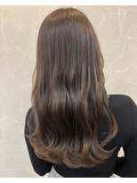大人かわいいコテ巻き＊ショコラベージュ1 ZinaCENTRAL