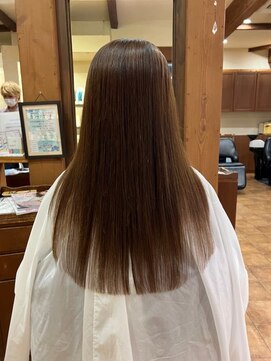 オブジェ ヘアーズギャラリー ストレート