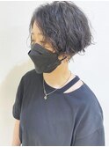 【morio成増/玉井】ハンサムショート　パーマ