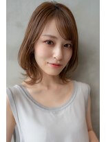 ドットハリス(.Hallis)&nbsp;大人可愛い前髪/ミディアム/ボブ/20代30代/原宿/表参道