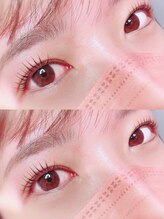 【パリジェンヌラッシュリフトの人気の秘密２】根元からの立ち上げで最大限の自まつ毛の長さを実感★