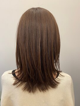 プリュネルドレ(prunelle dore) ナチュラルな外ハネ