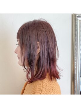 ファヴォリ(favori) 【favori自由が丘】ピンクグラデーションカラー