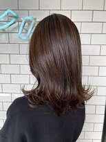 ヘアーシー(HAIR C,)&nbsp;［HAIR C shoichi］外はねオリーブグレージュ