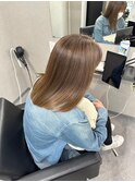 白髪ぼかし/脱白髪染め/脱白髪染めハイライト/透明感
