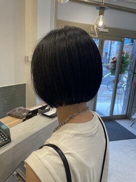 ラランジェ 緑井店(LARANJE) ミニボブ×ショートボブ×ボブ×内巻きボブ×耳掛けボブ