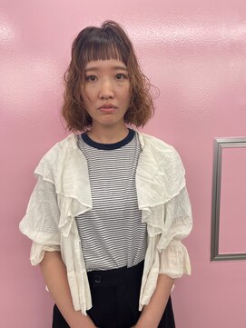 キジ(KIJI) ブリーチパーマ ※ブリーチパーマ詳細はブログまで