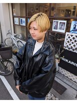 ヒカリス 東三国(HIKARIS) 笑顔溢れるハイトーンショート/ハンサムショート/刈り上げ女子