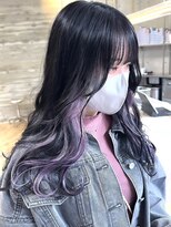 ヲタク(wotaku.)&nbsp;ラベンダーカラーイヤリングカラーダブルカラーケアブリーチ