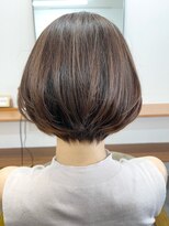 ランプ(Lamp)&nbsp;【白髪染め可】ボブショート ビフォアー＆アフター/白髪ぼかし