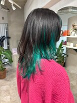 アドネ プライム(adne prime)&nbsp;ロングウルフインナーカラー