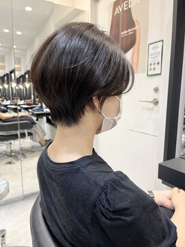 エイチツーオーアヴェダ 渋谷ヒカリエＳｈｉｎＱｓ店 クロードモネＨ２Ｏアヴェダ 大人ショート/ダークカラー/渋谷/渋谷駅