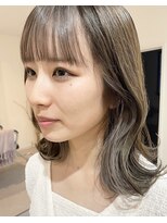 スヌーズ(snooze)&nbsp;前髪インナー×イヤリングカラー