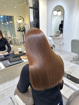 ブランニューイヴ 生駒店(Brand new eve) 小島の髪質改善ストレート