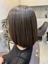 プラスシー(+C)&nbsp;大人の地毛にハイライト/福岡地毛にハイライト/福岡脱白髪染め