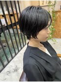 大人ショートボブ