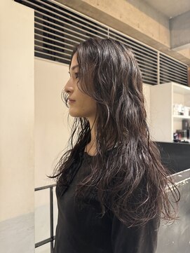 ラグゼ(Luxe) デジタルパーマ/オリーブベージュ/韓国/グレージュ/地毛風カラー