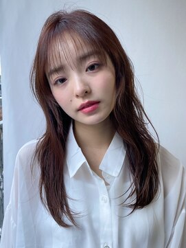 エトラ 渋谷店(etora) 小顔 フェミニンロング メルティーカラー 似合わせカット"