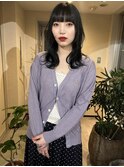 kotaro ハッシュカットと地毛ブラック