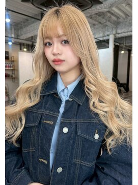 リゲル(rigel) ハイライトカラーミルクティーベージュレイヤーカット