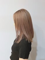 ブロッサム 保谷(Blossom) 透明感抜群ダブルカラーブリーチミルクティーベージュ