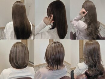 ソラナ(Solana)の写真/“明るくできるグレイカラー”は、主婦の方からも支持◎家族で通えるサロンだからお子様連れも大歓迎♪