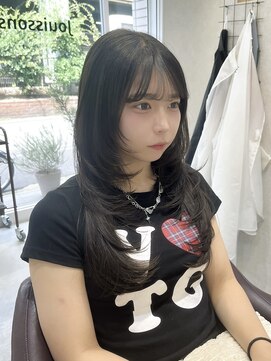 レンテ 千葉(LENTE) ザクザクレイヤーハッシュカット韓国ヘア顔まわりレイヤー