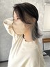 【脱マンネリ】美髪カット＋インナーカラー《イヤリングカラー》＋TR￥18400～