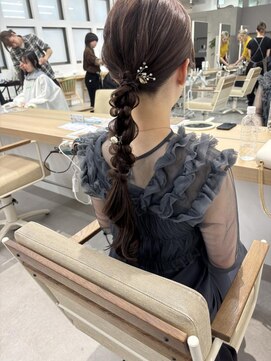 モリオフロムロンドン 大宮店(morio from London) 【大宮】結婚式×編みおろしダウンアレンジ