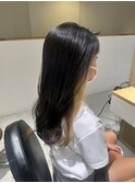 くびれヘア/アプリコットオレンジ/夏のヘアアレンジ/蟹江
