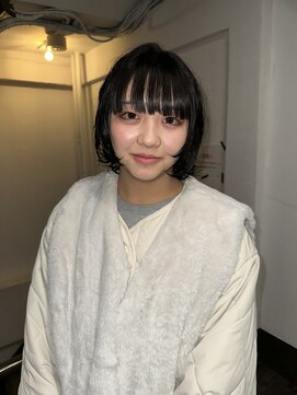 【BOW HAIR】レイヤーボブ×パーマ