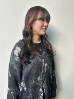 ロックス バイ マグ 松本(rocks BY MAG)&nbsp;インナーカラー◎レイヤーカット×ミルクティーベージュ