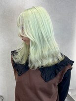 オニキス(ONYX)&nbsp;H30韓国ヘアミルクティーカラーブロンド