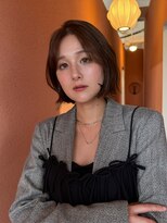 プロス(Pros)&nbsp;表参道/ブリーチなし／レイヤーカット/ヘアセット