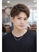 リリー シンジュク(Lilly)&nbsp;【Lilly新宿】#束感ショート#アップバング＃メンズカット
